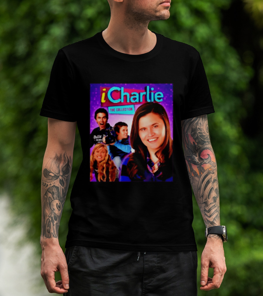 ICharlie The Collection ICarly Nickelodeon Meme TV Show Cast T-Shirt