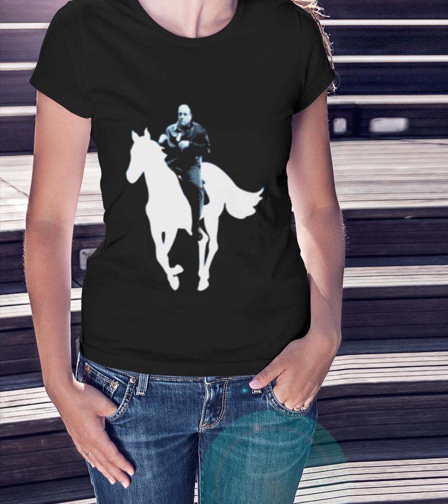 Rogue Co Pie O My Own Summer Millennial Sopranos Iconic Horse Scene T-Shirt