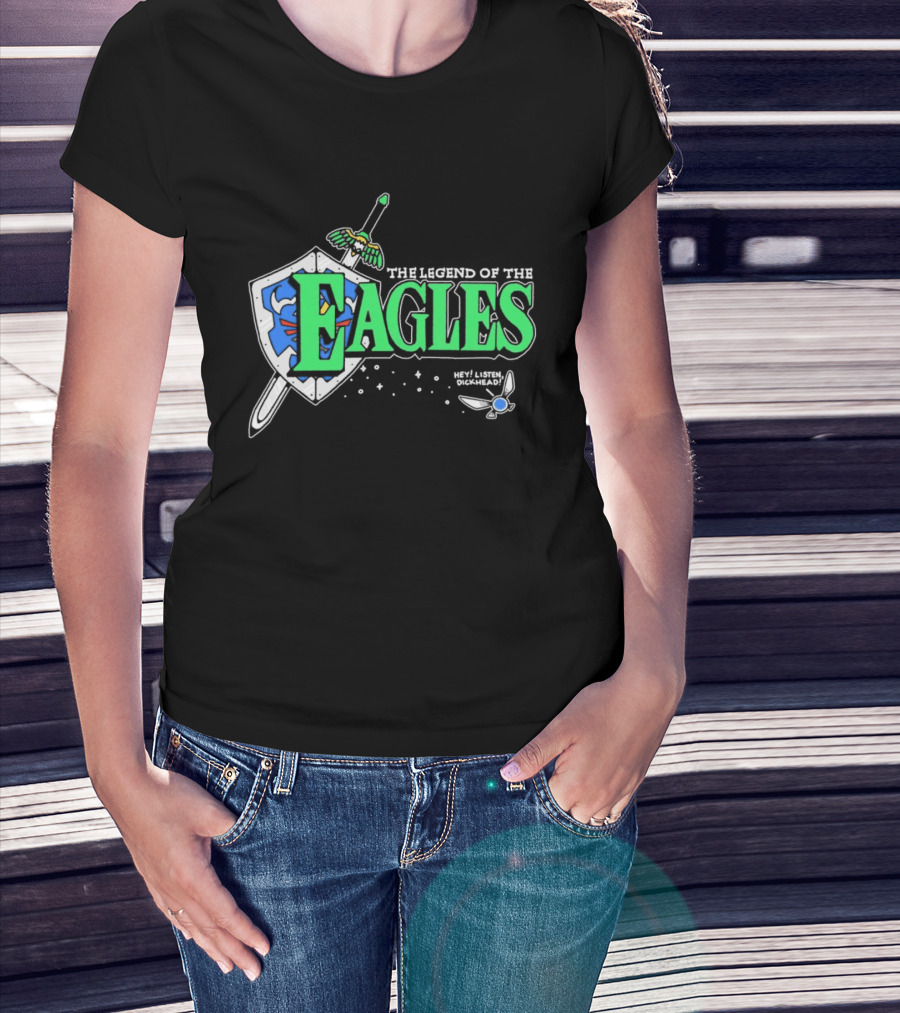 The Legend Of The Eagles Sword And Shield Adventure T-Shirt
