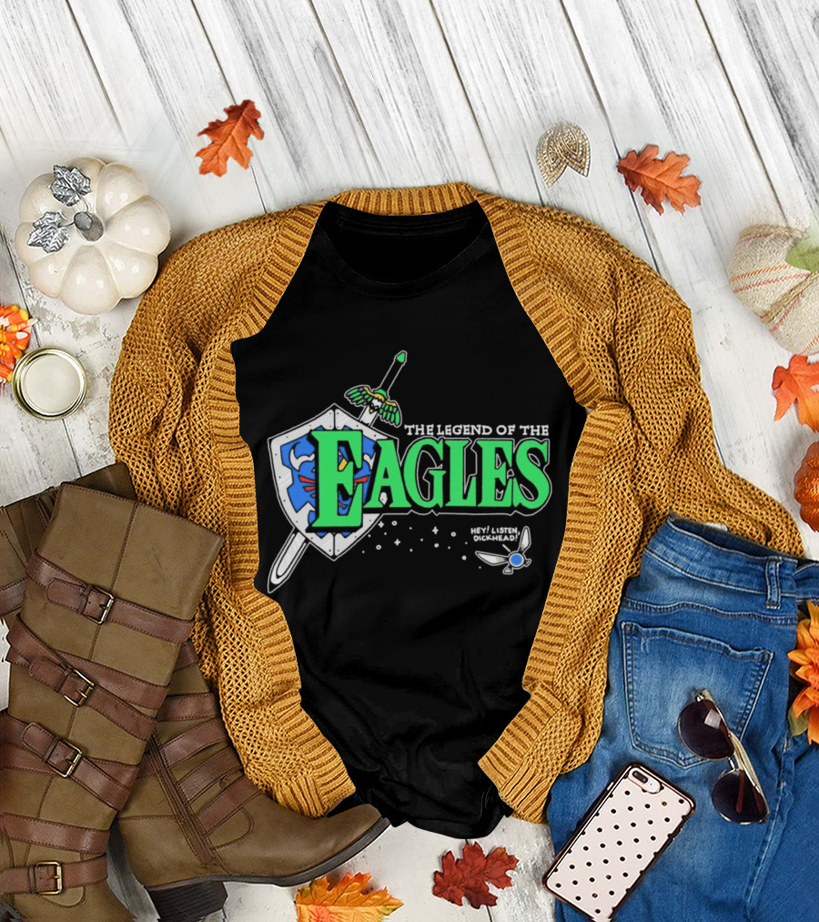 The Legend Of The Eagles Sword And Shield Adventure T-Shirt