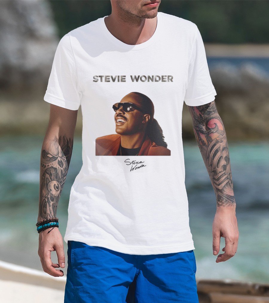 Stevie Wonder Songs In The Key Of Life 50th Anniversary Baseball Jersey T-Shirt