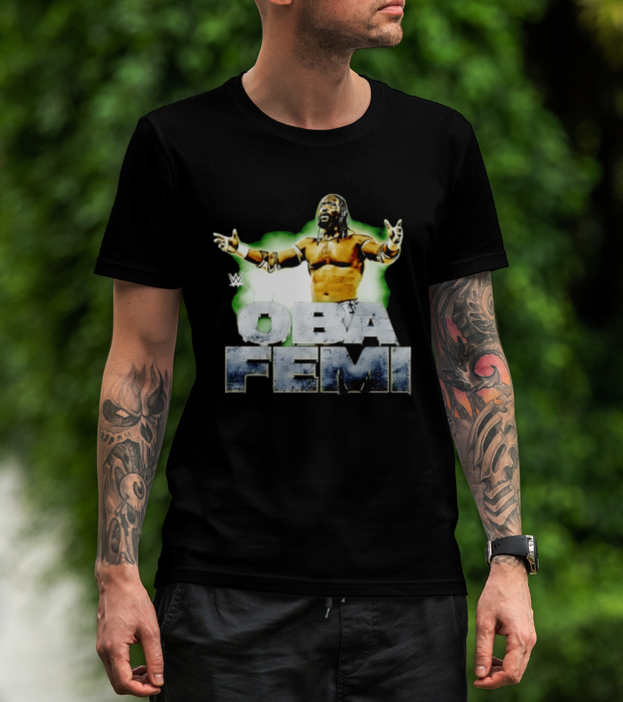 Oba Femi WWE Superstar Name T-Shirt