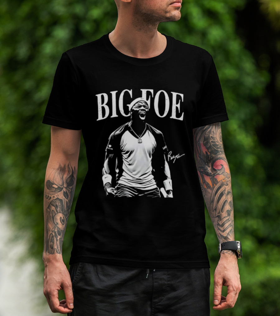 Frances Tiafoe Big Foe Tennis Player T-Shirt