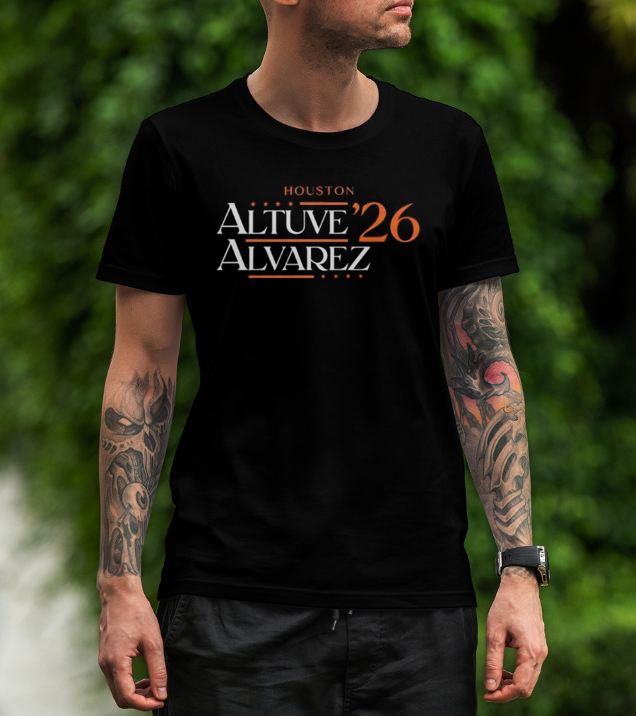 Houston Altuve Alvarez '26 Campaign T-Shirt