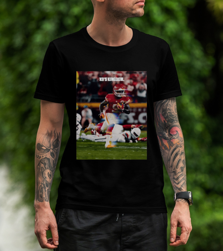 Kansas City Chiefs K9's Kingdom 191 Yards Run Debut T-Shirt