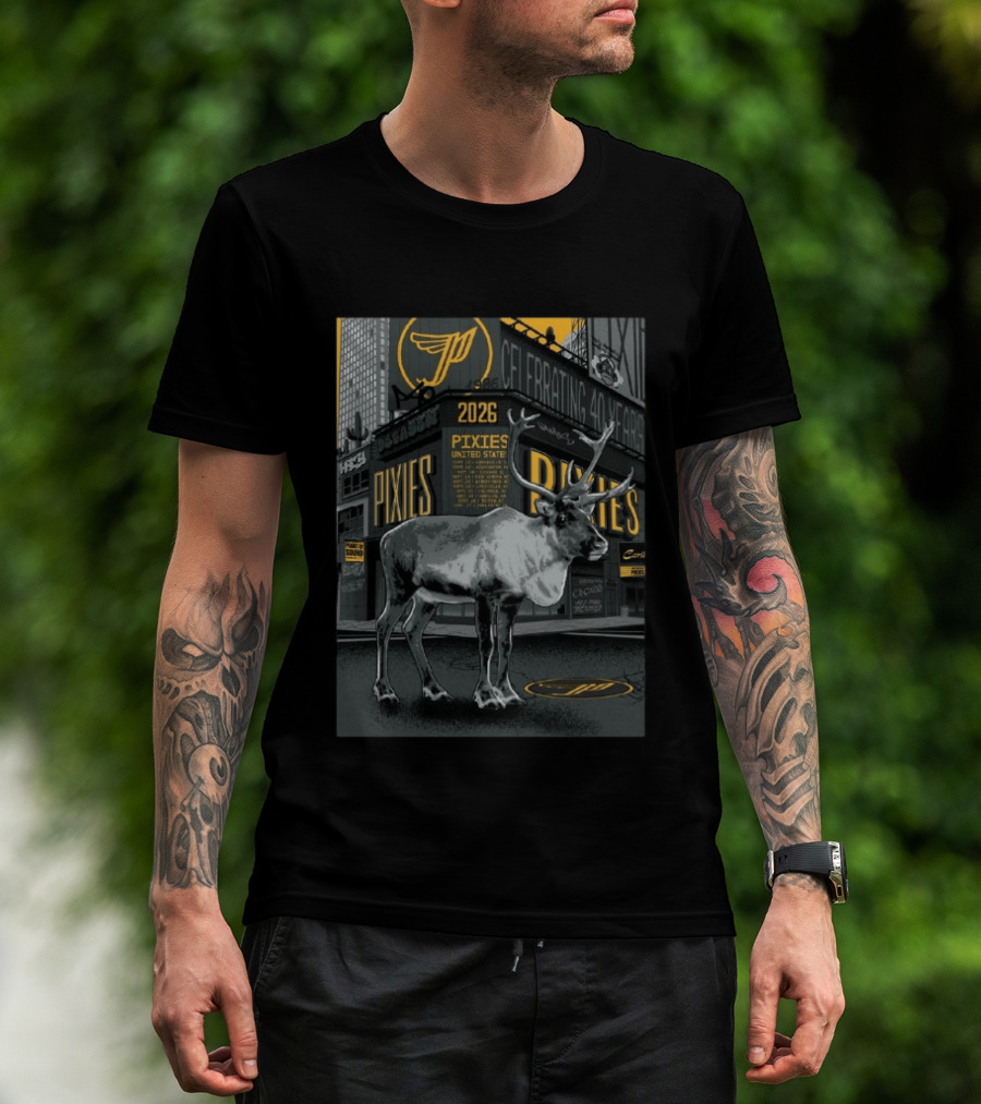 2026 Pixies United States Tour Celebrating 40 Years T-Shirt