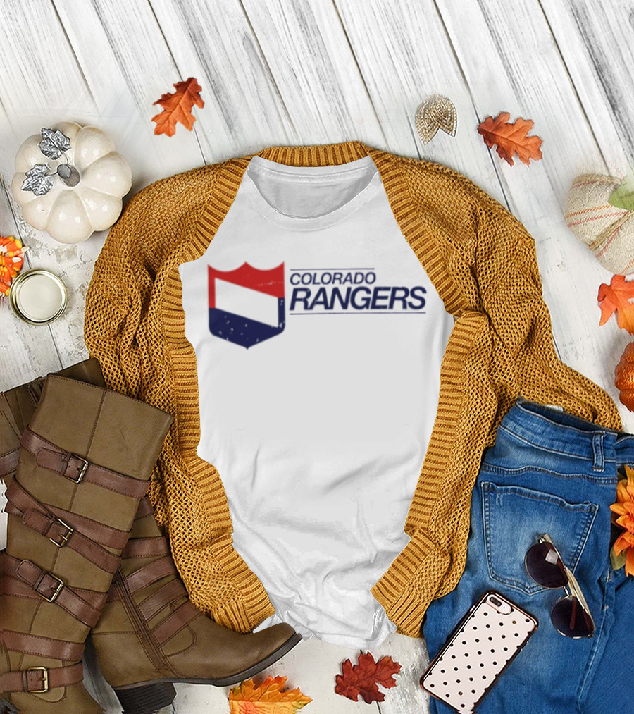 Colorado Rangers Hockey Crest T-Shirt