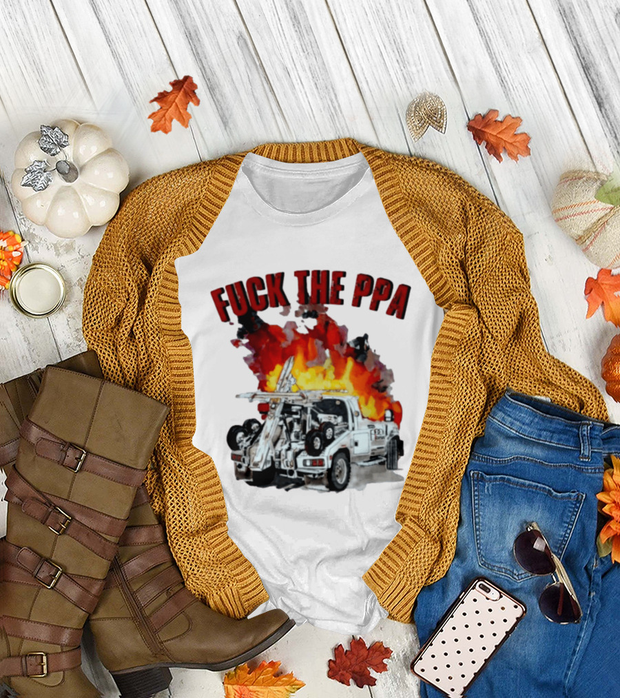 Philadelphia Parking Authority Tow Truck Fire Protest T-Shirt