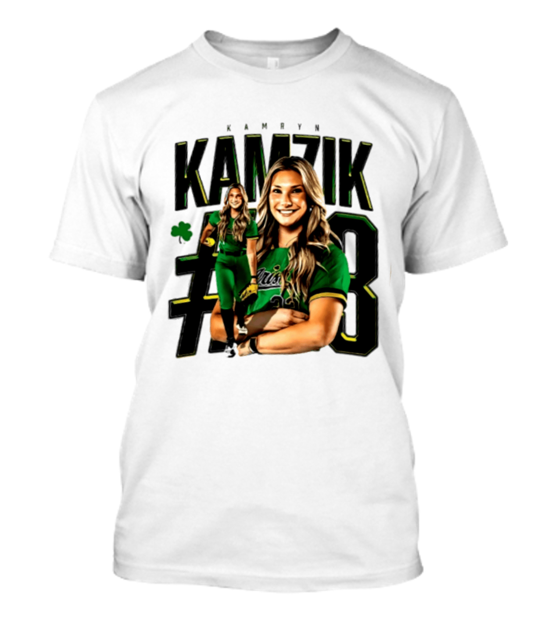 Kamryn Kamzik #23 Notre Dame NCAA Softball Player T-Shirt