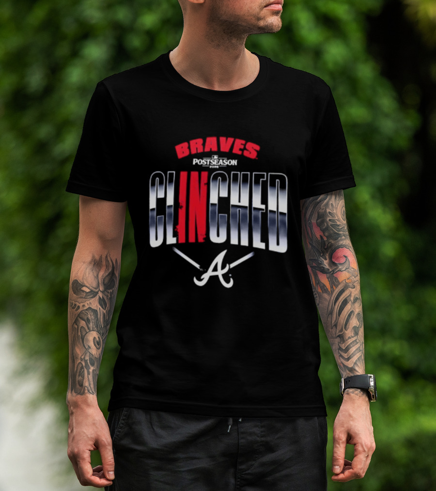 Atlanta Braves Clinched Postseason 2026 MLB Celebration T-Shirt