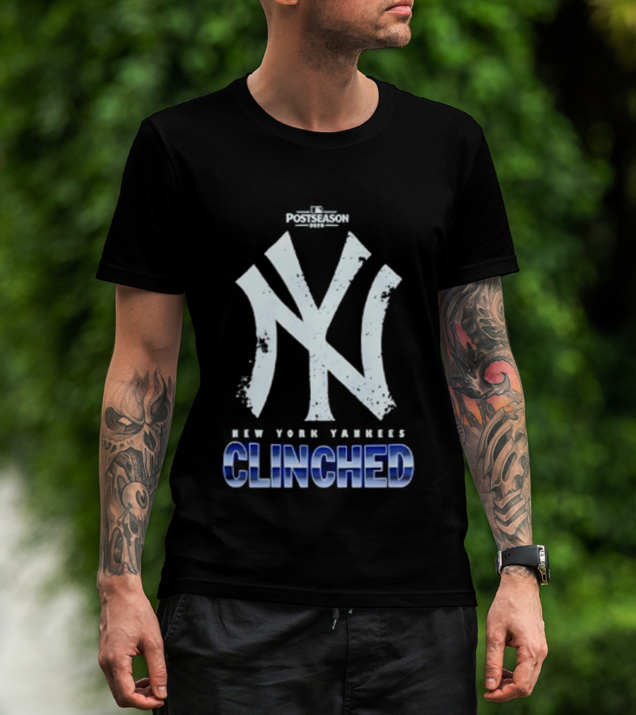 New York Yankees Clinched 2026 MLB Postseason Celebration T-Shirt