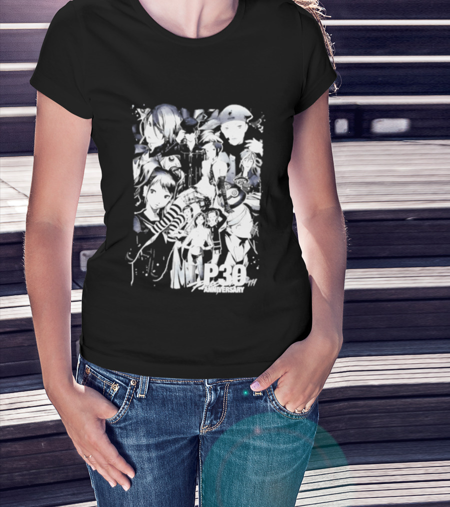 Persona 3 25th Anniversary Anime Characters Celebration T-Shirt
