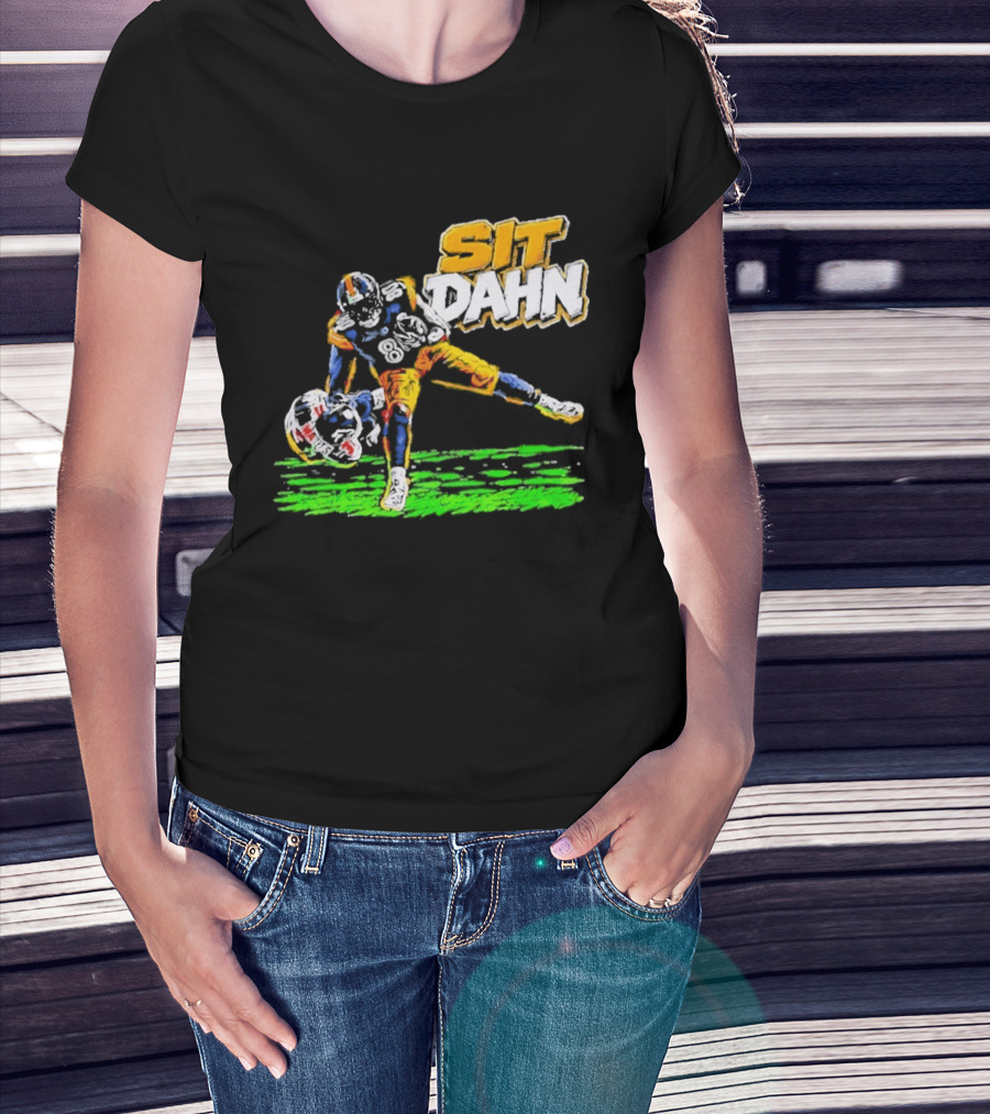 Sit Dahn Pittsburgh Steelers George Pickens 14 Football T-Shirt