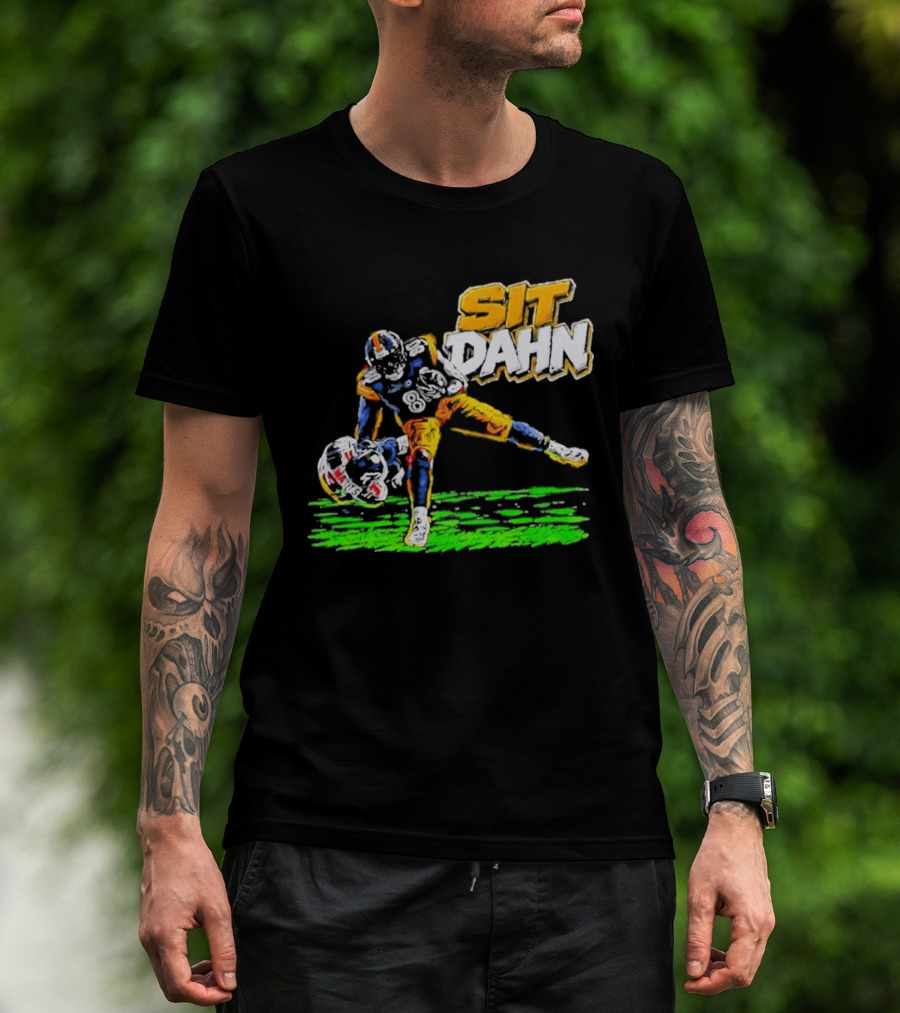 Sit Dahn Pittsburgh Steelers George Pickens 14 Football T-Shirt