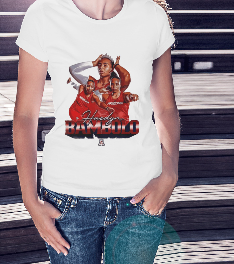 Haedyn Bambolo Arizona Wildcats Track And Field NCAA Athlete T-Shirt
