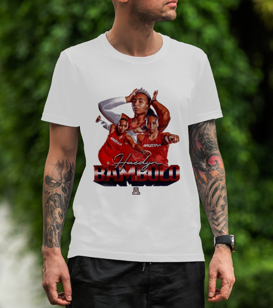 Haedyn Bambolo Arizona Wildcats Track And Field NCAA Athlete T-Shirt