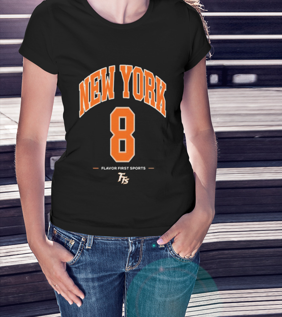 New York 8 Flavor First Sports TFS T-Shirt
