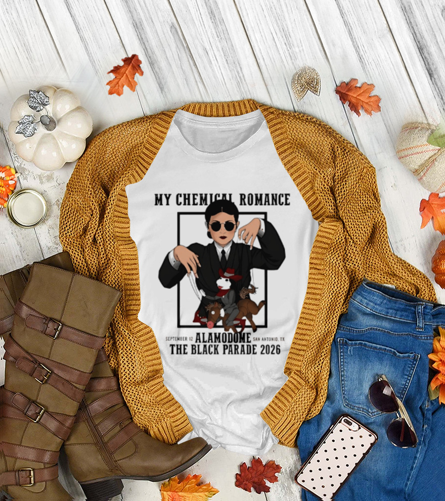 My Chemical Romance The Black Parade Alamodome 2026 September Texas T-Shirt