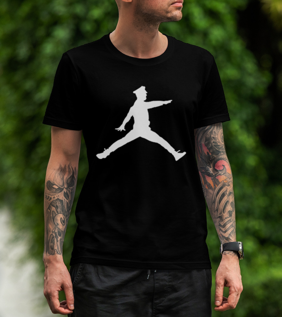 Nein Swoosh Air Jordan Jumpman T-Shirt