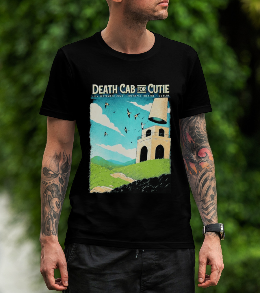 Death Cab For Cutie Olympia Theatre Dublin 17th September 2026 T-Shirt