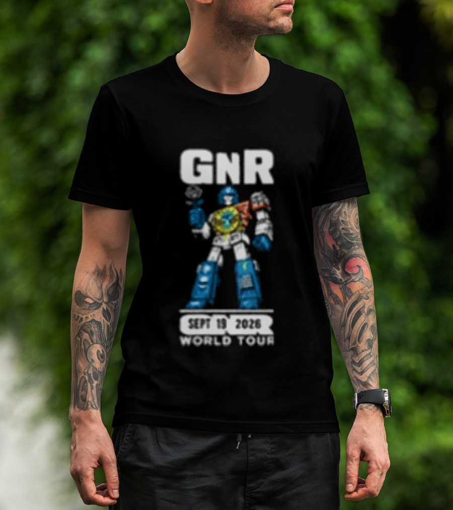 GNR Transformer Character Truist Park Atlanta GA 9 19 2026 T-Shirt