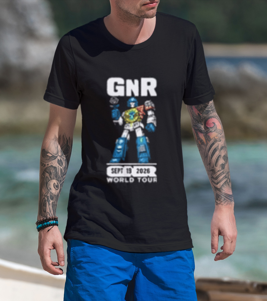 GNR Transformer Character Truist Park Atlanta GA 9 19 2026 T-Shirt