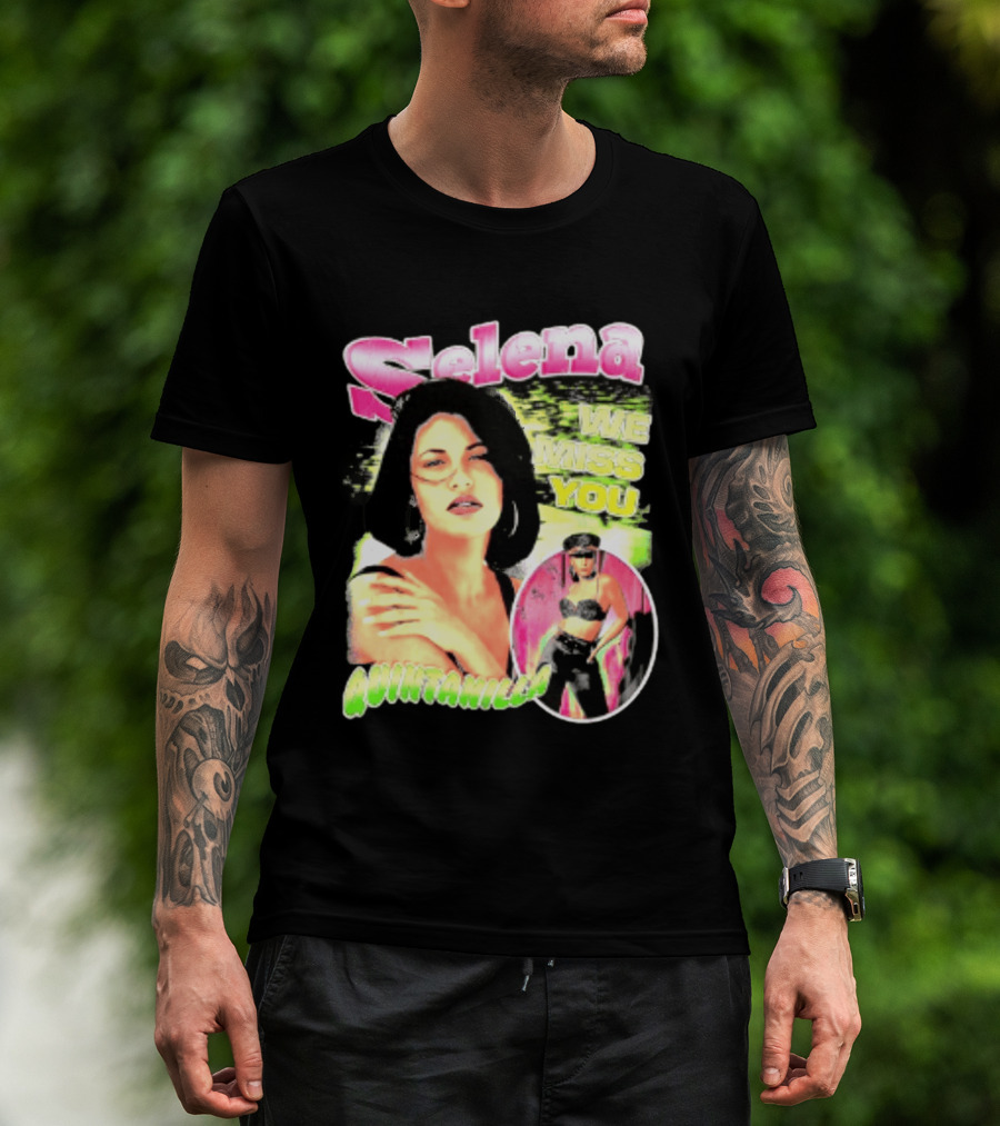 Selena Quintanilla We Miss You Tejano Music T-Shirt