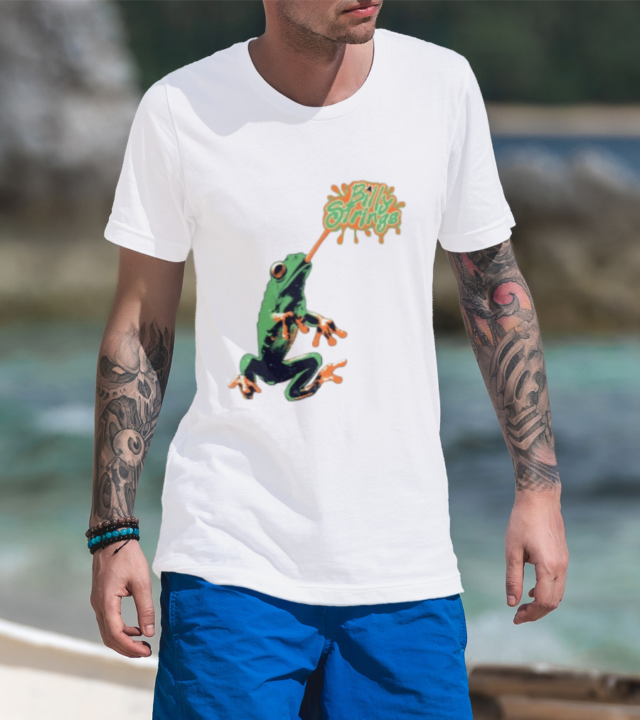 Billy Strings Frog Splatter Youth True Love T-Shirt