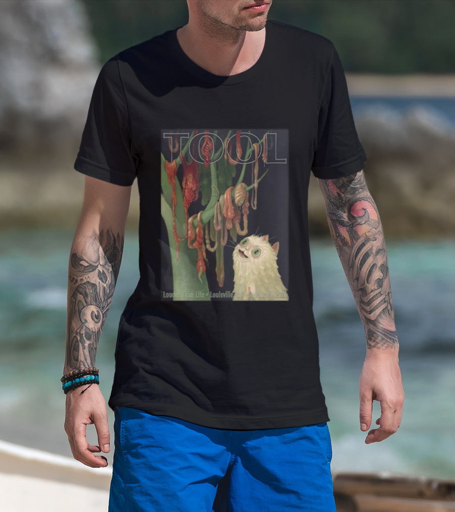 TOOL Louder Than Life Louisville KY Sept 20 2026 Cat T-Shirt
