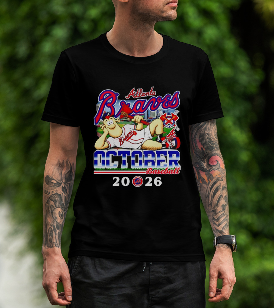 Atlanta Braves October Baseball 2026 MLB Postseason T-Shirt