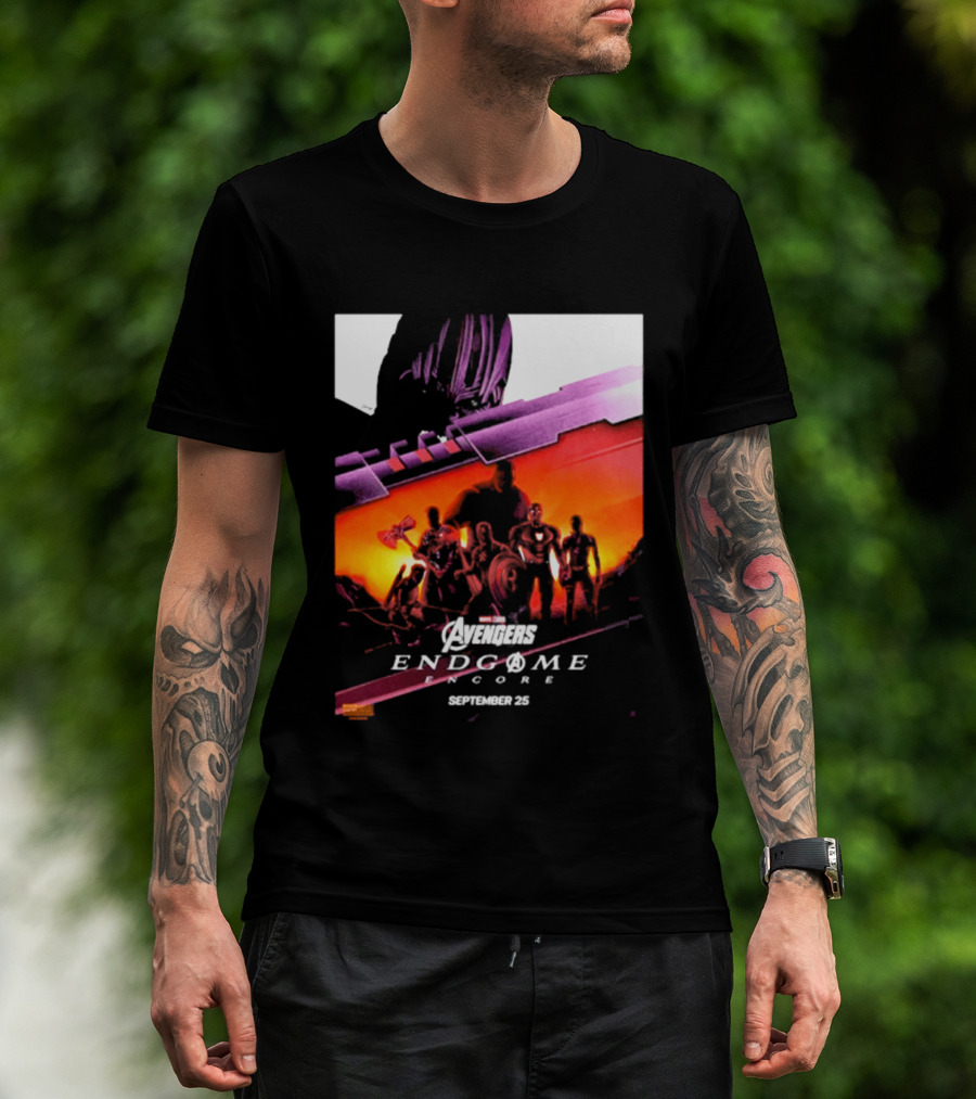 Avengers Endgame Encore Marvel Studios September 26 T-Shirt