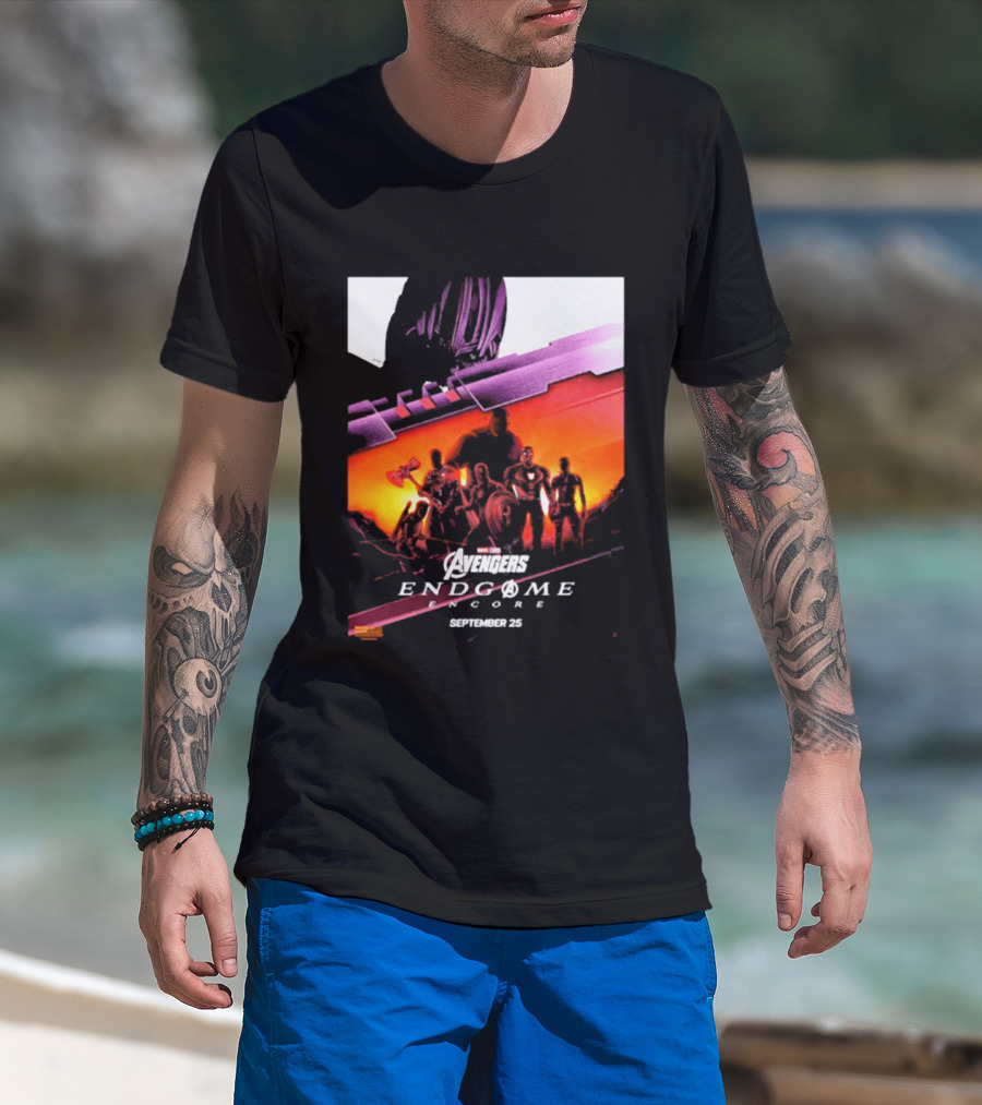 Avengers Endgame Encore Marvel Studios September 26 T-Shirt