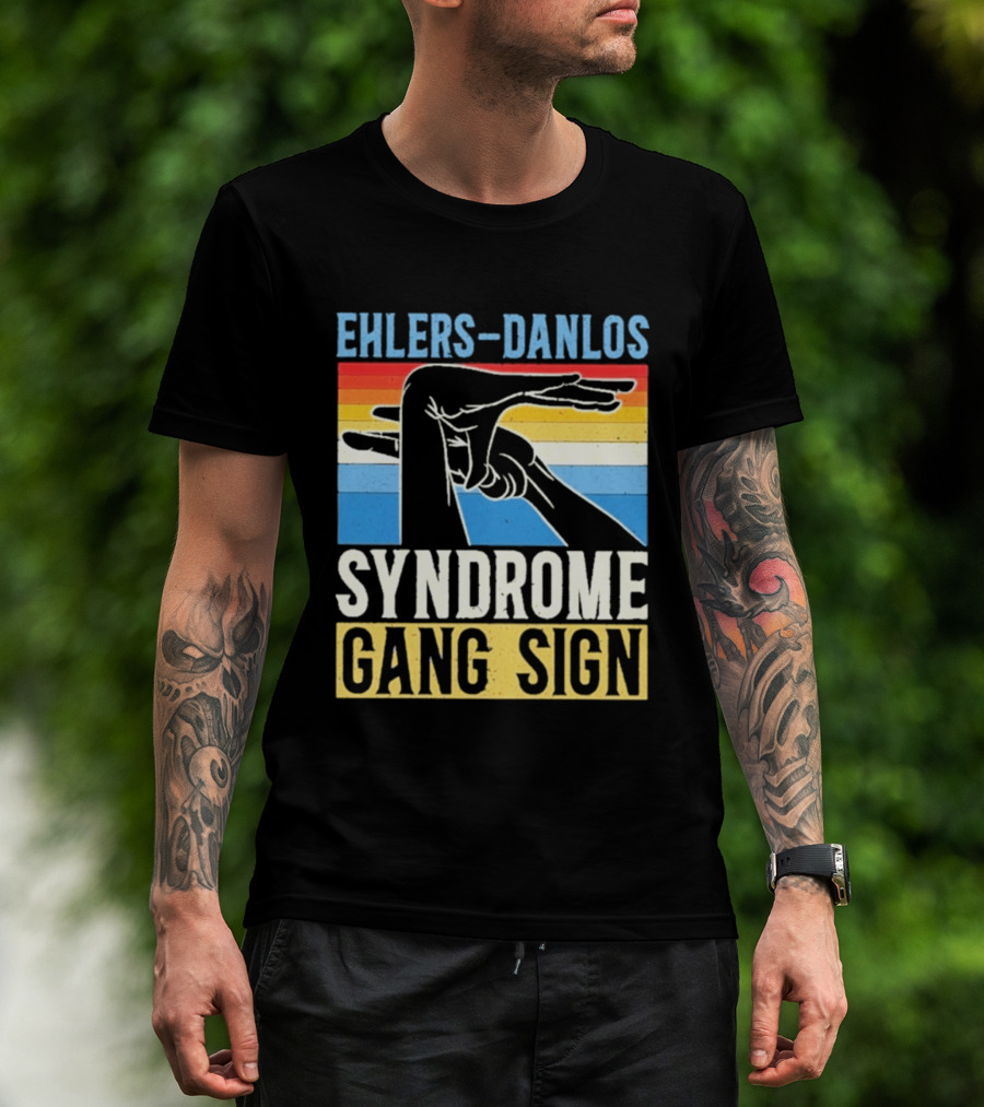 Ehlers Danlos Syndrome Gang Sign T-Shirt