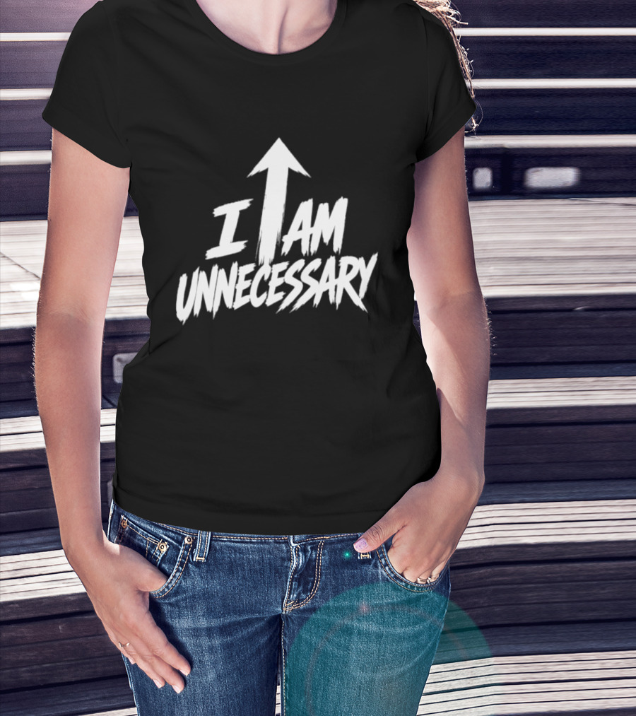 Ethan Iglesias I Am Unnecessary Arrow T-Shirt