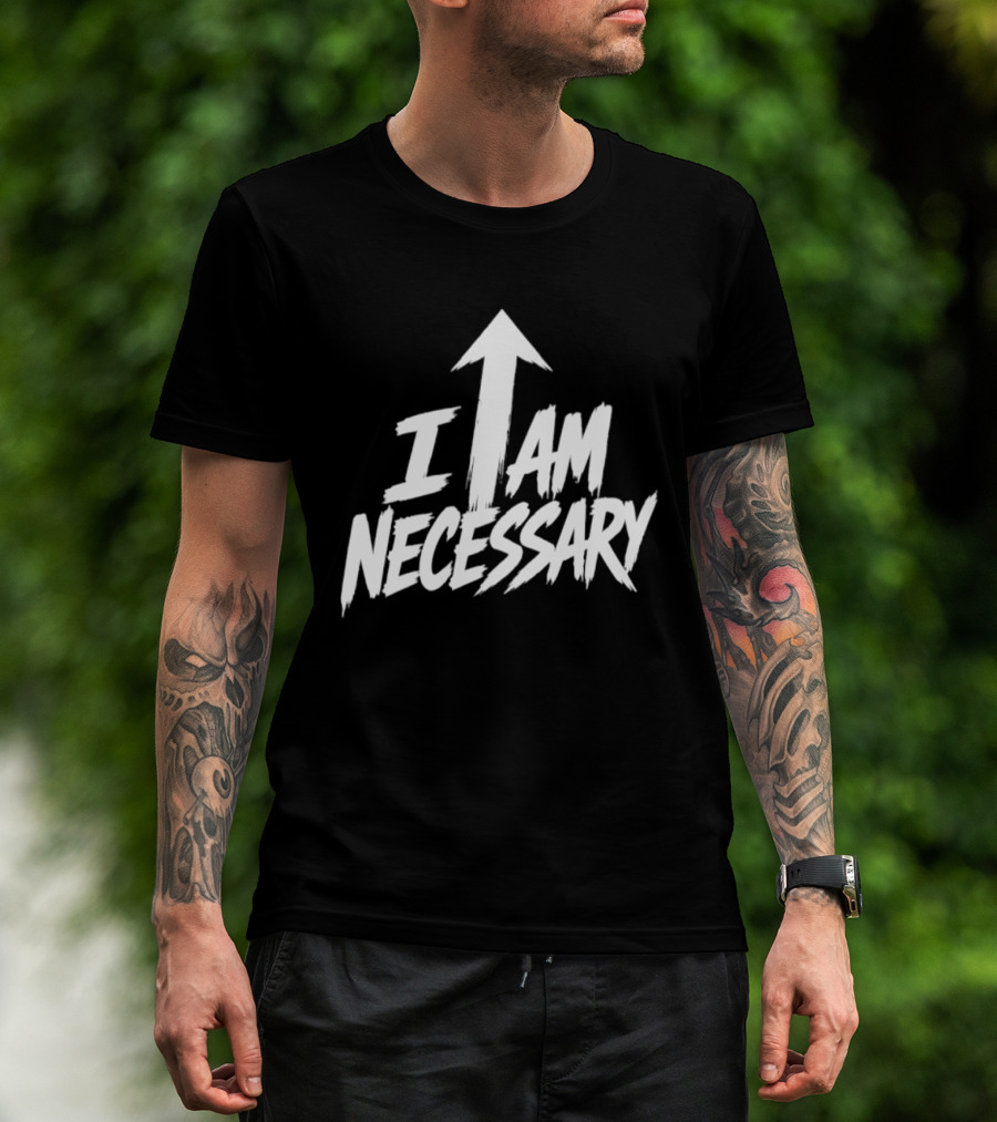 Ethan Iglesias Nece I Am Necessary Arrow T-Shirt