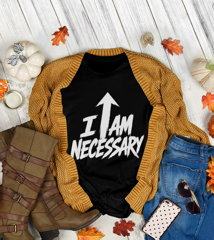 Ethan Iglesias Nece I Am Necessary Arrow T-Shirt