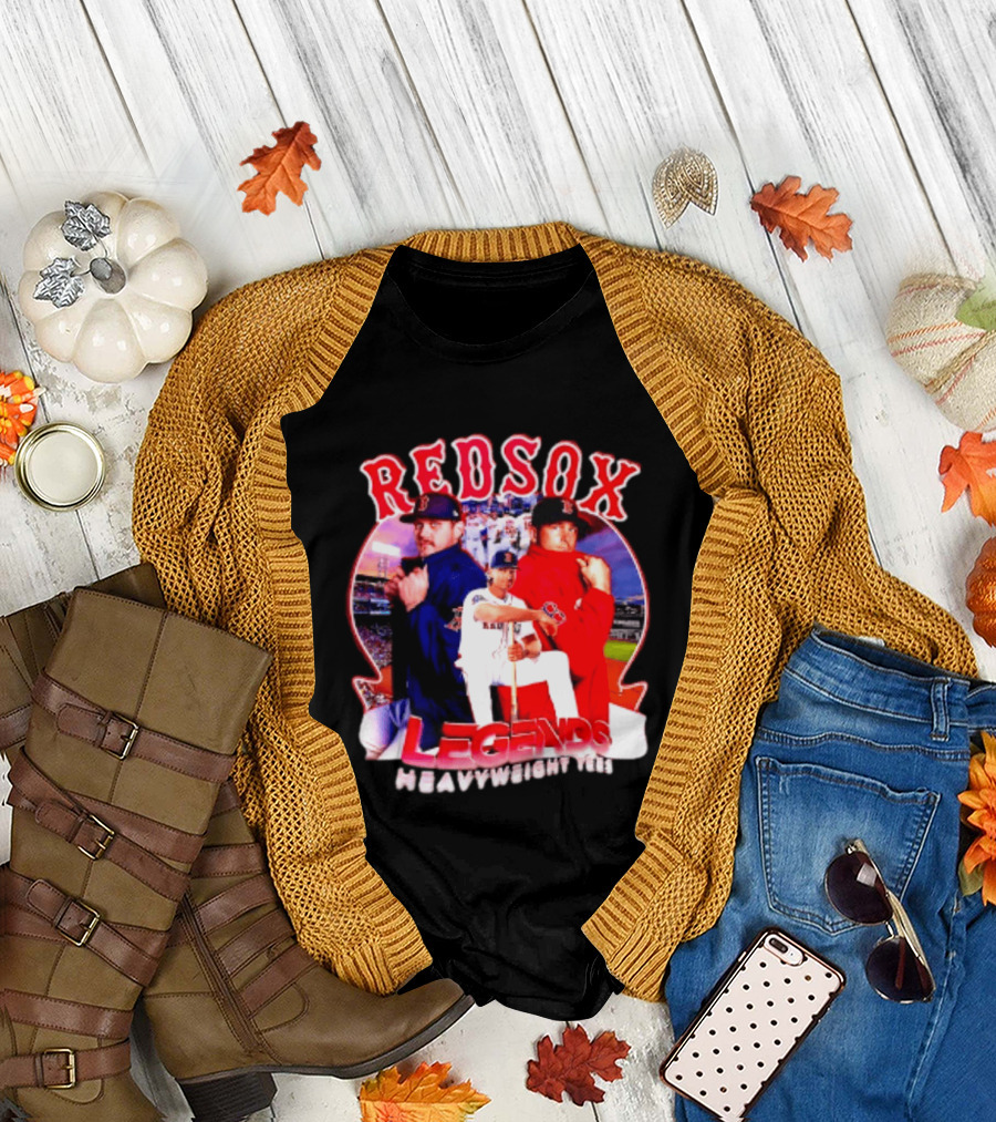 Boston Red Sox Legends Heavyweight Hits Abreu And Duran T-Shirt