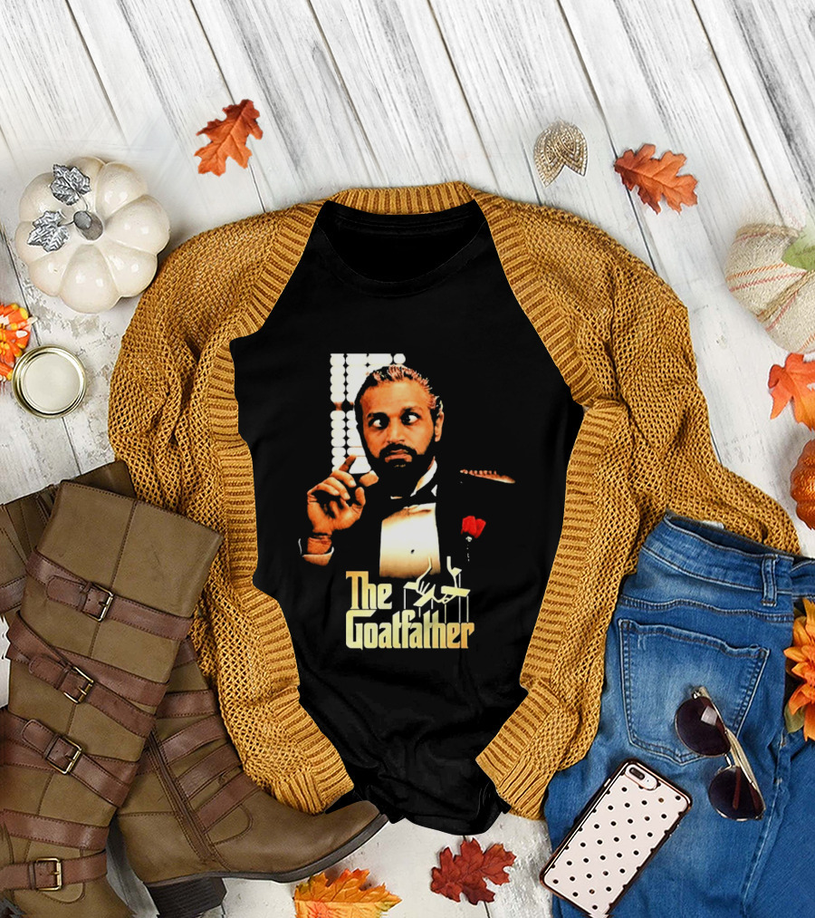 Kash Patel The Goatfather Classic Movie Godfather T-Shirt