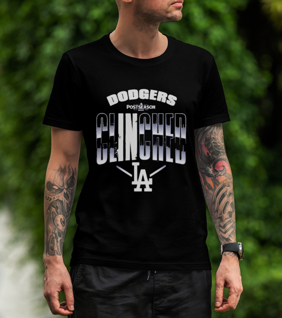 Los Angeles Dodgers Postseason Clinched LA 2026 T-Shirt