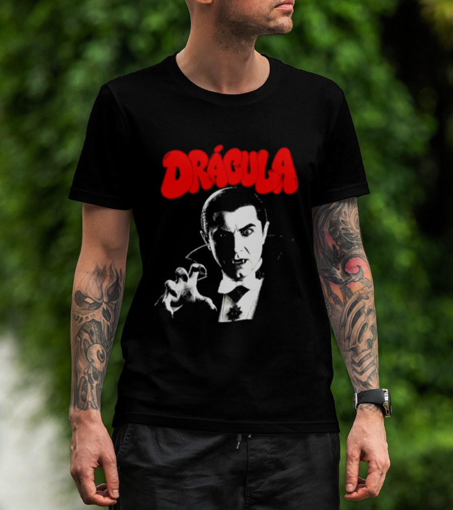 Tropical Death Dracula Bela Lugosi Vampire Horror T-Shirt