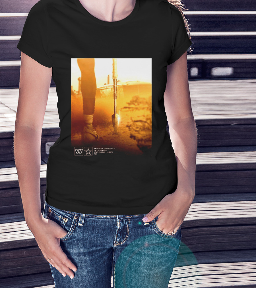 Washington Commanders At Dallas Cowboys AT&T Stadium September 21 2026 4:25 PM ET T-Shirt