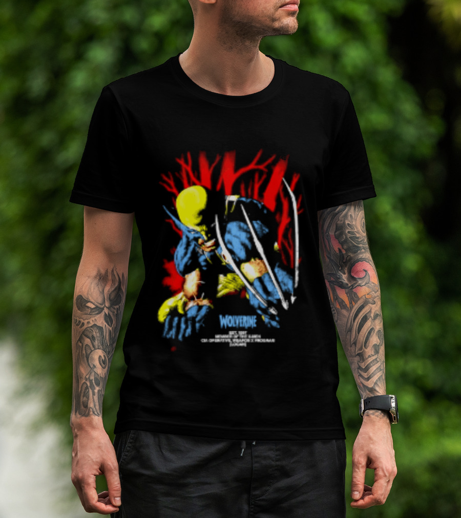 Wolverine Est 1997 Member Of X Men CIA Operative Weapon X Program Logan T-Shirt
