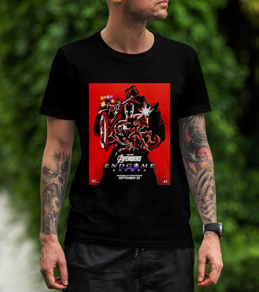 Avengers Endgame Encore 2026 Marvel Studios September 25 T-Shirt