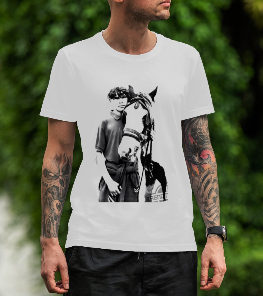 Aran Murphy Cillian Murphy Pony Kid Boy Horse T-Shirt