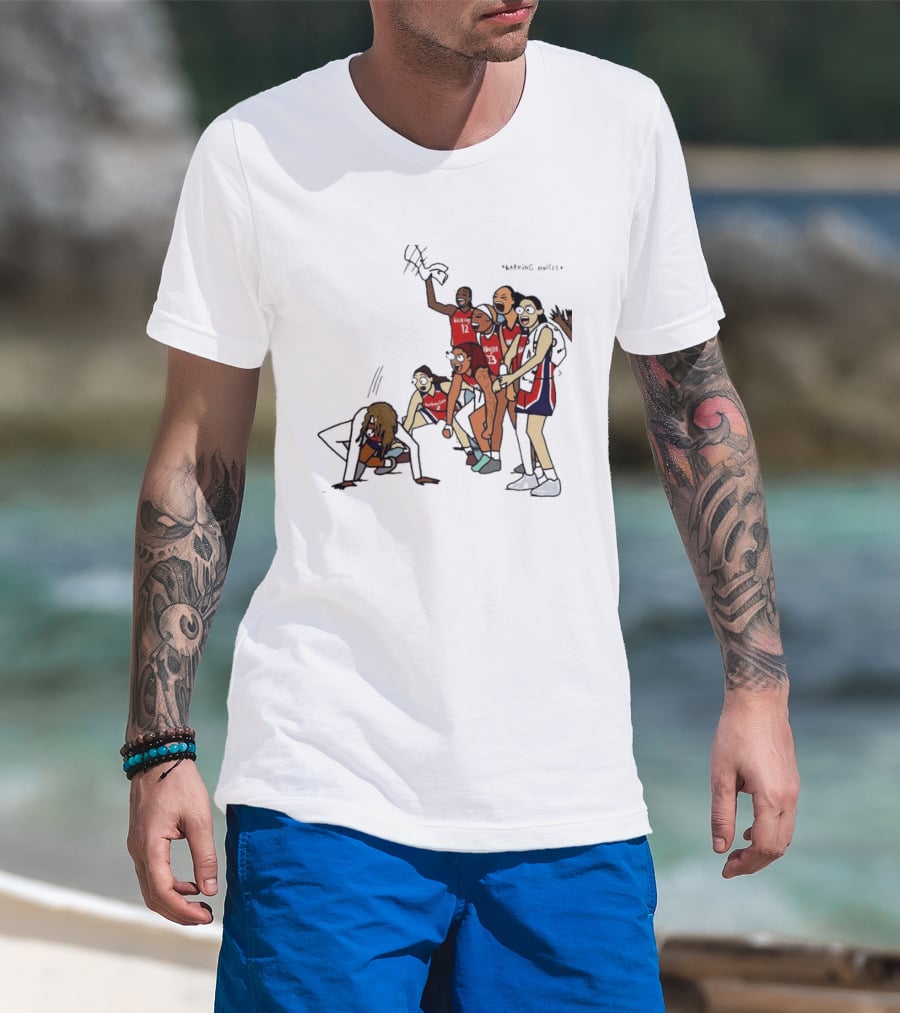 Basketball Team Washington Celebration Barking Noises T-Shirt