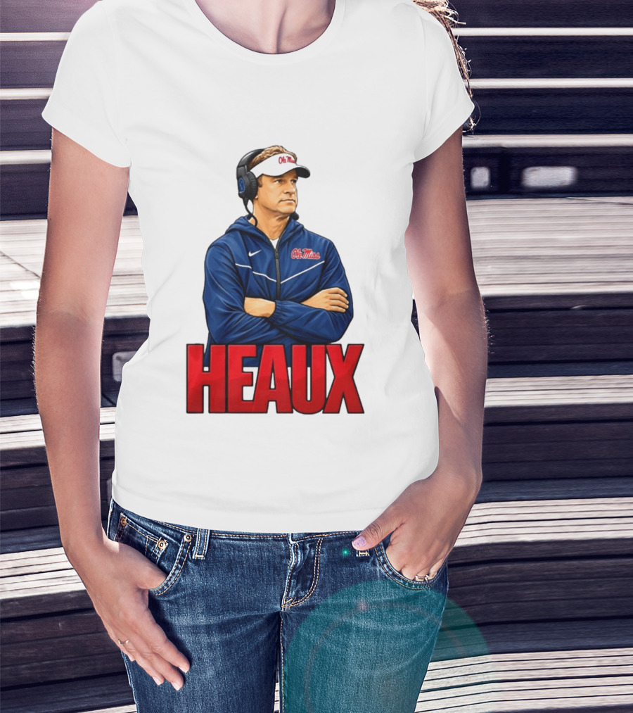 Ole Miss College Football Heaux Coach T-Shirt
