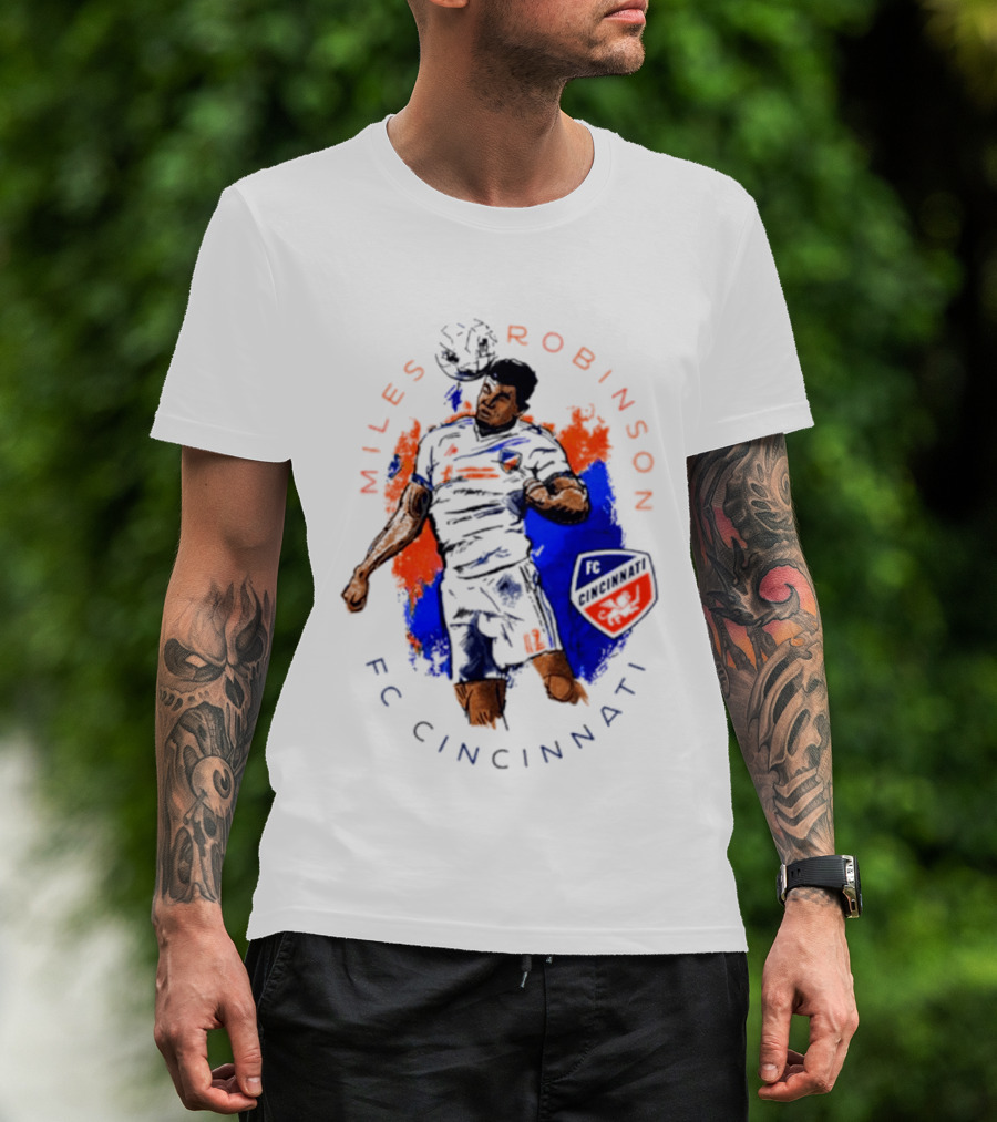 Miles Robinson FC Cincinnati Player Make Your Mark T-Shirt