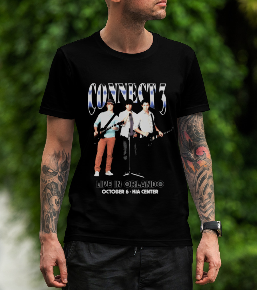 Connect 3 Live In Orlando October 6 Hia Center T-Shirt