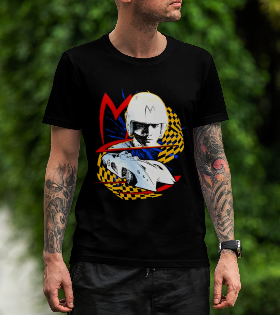 Speed Racer Mach 5 M Iconic Race Car T-Shirt