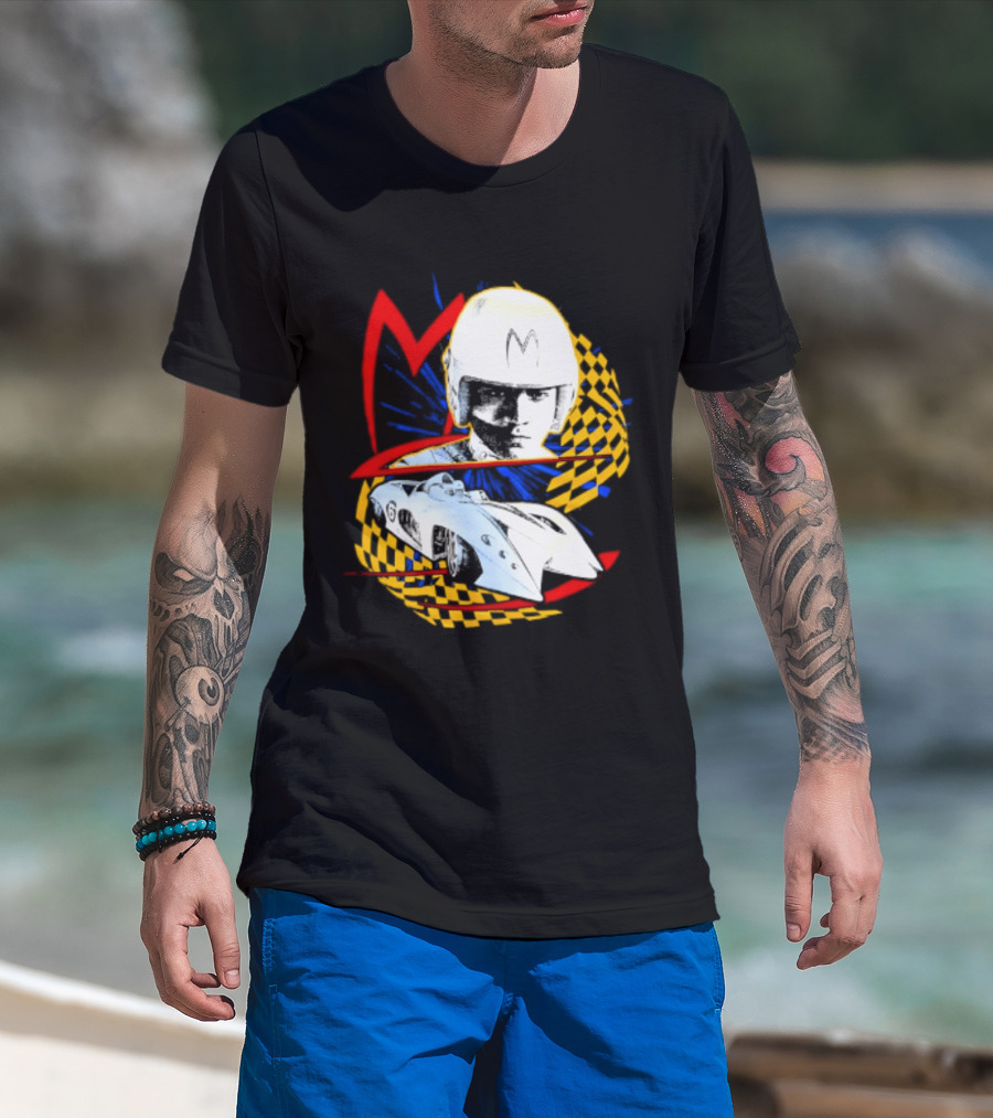 Speed Racer Mach 5 M Iconic Race Car T-Shirt